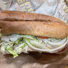 Kong Sub: roast beef, turkey, bacon, provolone, lettuce, onion and tomato. Kong Sub: roast beef, turkey, bacon, provolone, lettuce, onion and tomato.