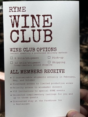 Ryme Cellars Tasting Room by null