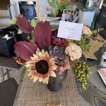 Banister's Flowers - Floral arrangement with Hawaiian tropicals - Florists Near Me - Englewood, Colorado Banister's Flowers - Floral arrangement with Hawaiian tropicals - Florists Near Me - Englewood, Colorado