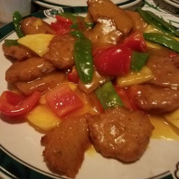 Veggie Heaven - Delicious mango "chicken" - Vegetarian Near Me - Montclair, New Jersey