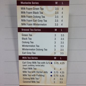 Gong Cha - Gong Cha New World Mall Menu (as of 10/01/2014). - Bubble Tea Near Me - Flushing, New York Gong Cha - Gong Cha New World Mall Menu (as of 10/01/2014). - Bubble Tea Near Me - Flushing, New York