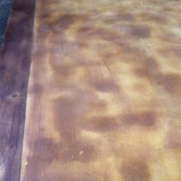 Ending results of my Stained patio by Hometown Decking Ending results of my Stained patio by Hometown Decking