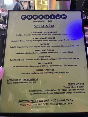 Menu photo 3 Emporium Arcade Bar Chicago, IL Menu photo 3 Emporium Arcade Bar Chicago, IL