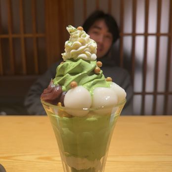 Tendon Kohaku - Matcha Parfait - Japanese Near Me - Bellevue, Washington