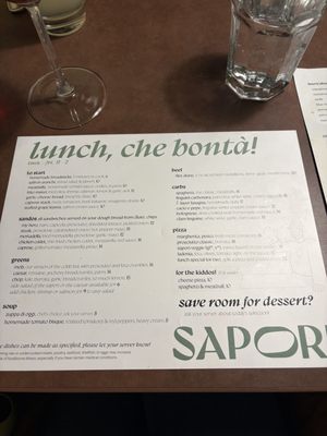 Menu photo 1 Sapori Tulsa, OK