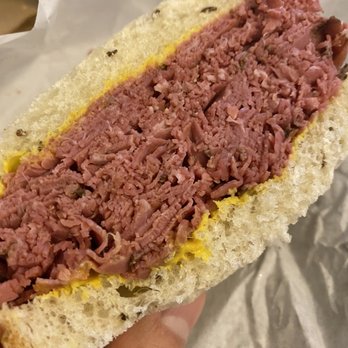 Campitelli Cookies - Placentia - Plain Pastrami on rye with mustard - Bakeries Near Me - Placentia, California