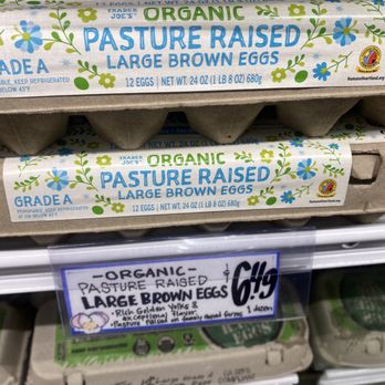 Trader Joe's - pasture-raised eggs! - Grocery Near Me - Elk Grove, California Trader Joe's - pasture-raised eggs! - Grocery Near Me - Elk Grove, California