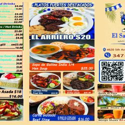 Front menu