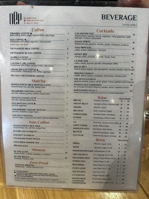 Menu photo 1 NEP Cafe - Irvine Irvine, CA Menu photo 1 NEP Cafe - Irvine Irvine, CA