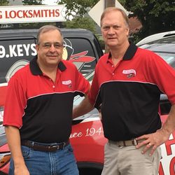 Flying Locksmiths - Joe and Bruce-owners of The Flying Locksmiths Long island