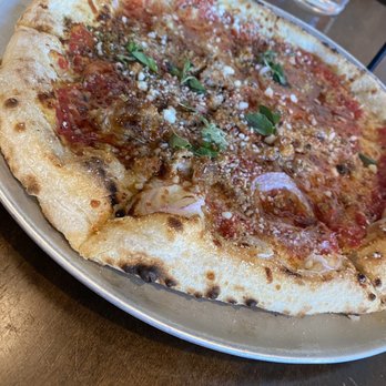 Tipo - Fennel sauce, Michael's hot honey - Italian Near Me - Portland, Maine Tipo - Fennel sauce, Michael's hot honey - Italian Near Me - Portland, Maine