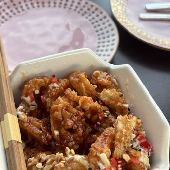 Jagger Suite - Szechuan calamari - New American Near Me - Atlanta, Georgia