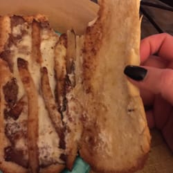 Large Plain - Ranch steak hoagie.