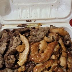 Teriyaki One - Chicken and Beef Teriyaki over rice