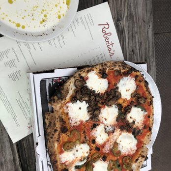 Roberta's - Spicy Bee Sting Pizza - Pizza Near Me - Brooklyn, New York Roberta's - Spicy Bee Sting Pizza - Pizza Near Me - Brooklyn, New York