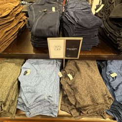 Banana Republic Factory Store - Men's section