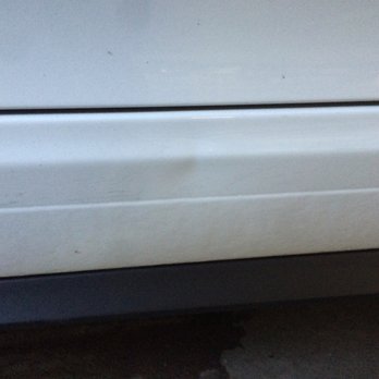 Ted's Dent Works - This was the dent on my Porsche before Ted removed it. On the rocker panel in a really tough location to fix. - Body Shops Near Me - Livermore, California Ted's Dent Works - This was the dent on my Porsche before Ted removed it. On the rocker panel in a really tough location to fix. - Body Shops Near Me - Livermore, California