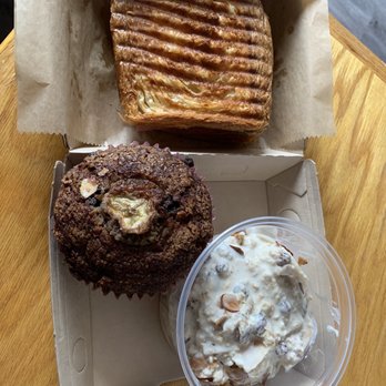Black Walnut Bakery - Breakfast sandwich Wheat free banana blueberry muffin Yoguart/oats - Bakeries Near Me - Minneapolis, Minnesota Black Walnut Bakery - Breakfast sandwich Wheat free banana blueberry muffin Yoguart/oats - Bakeries Near Me - Minneapolis, Minnesota