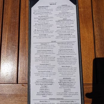 The Bistro Edgewood - New American Near Me - Stateline, Nevada The Bistro Edgewood - New American Near Me - Stateline, Nevada
