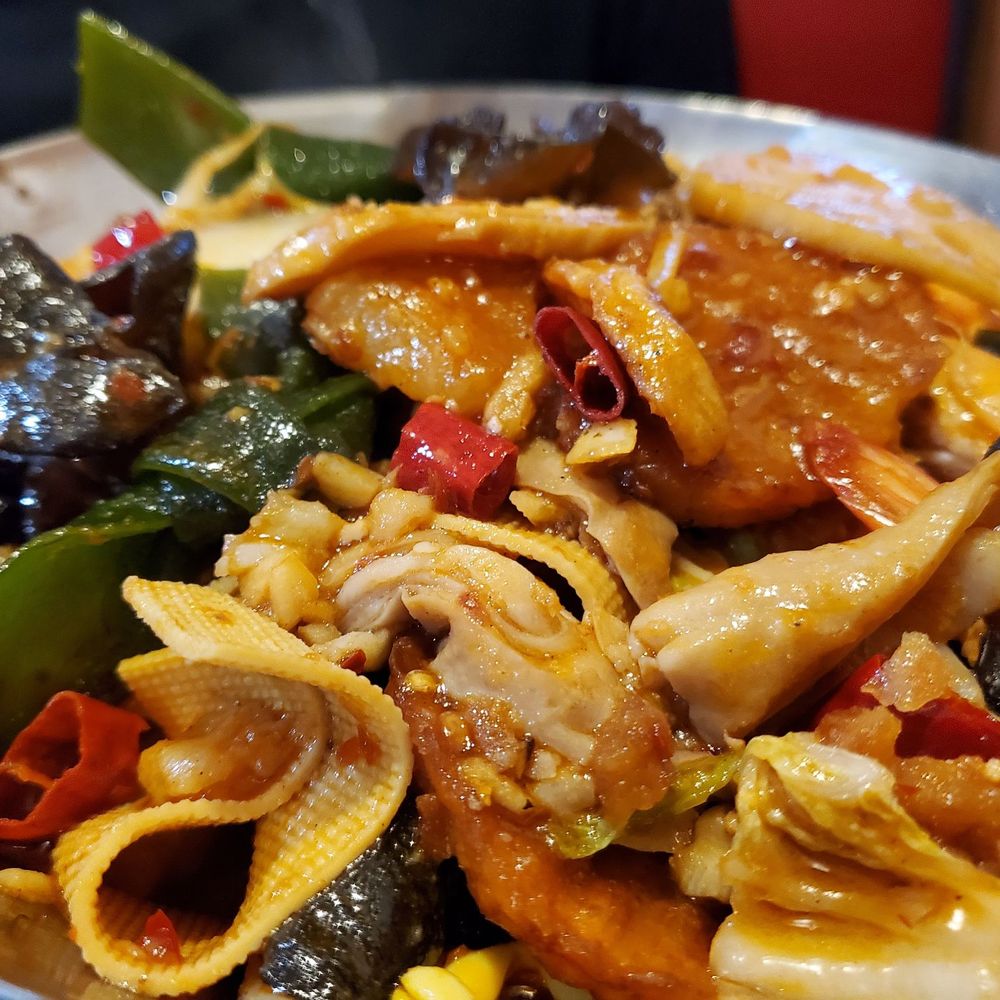 Sichuan House - Spicy Mala hot pot 3/5 only because it could have been spicier. - Chinese Near Me - Louisville, Kentucky