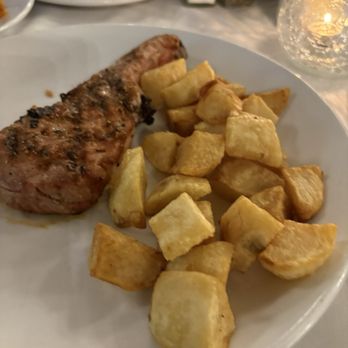 Posto 22 - Salty pork chop with potatoes - Italian Near Me - New Rochelle, New York Posto 22 - Salty pork chop with potatoes - Italian Near Me - New Rochelle, New York