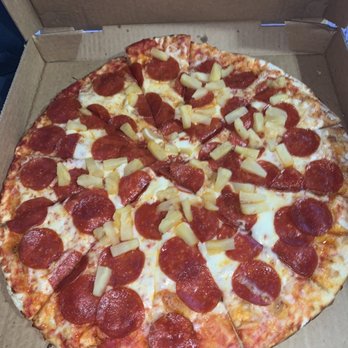 Viking Tower Pizza - 14" pepperoni and pineapple pizza $18 - Pizza Near Me - Solvang, California Viking Tower Pizza - 14" pepperoni and pineapple pizza $18 - Pizza Near Me - Solvang, California
