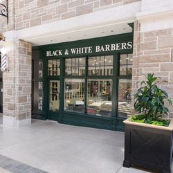 Black And White Barbers - Front