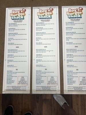 Menu photo 1 Roy's Burger Shack Reno, NV