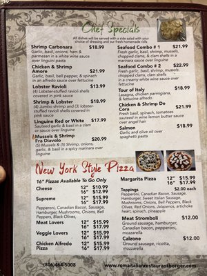 Menu photo 4 Roma Italian Restaurant Borger, TX Menu photo 4 Roma Italian Restaurant Borger, TX