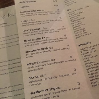 Fauna Food + Bar - Cocktails! - Bars Near Me - Ottawa, Ontario
