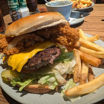 Outback Steakhouse - Bloomin' burger. - Steakhouses Near Me - Forney, Texas Outback Steakhouse - Bloomin' burger. - Steakhouses Near Me - Forney, Texas