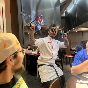 Benihana - Our chef Zach - Teppanyaki Near Me - Arcadia, California