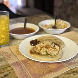 Pupuseria La Sierra Restaurant - The consistency of their dishes is good and continues after the new management took over two year ago .