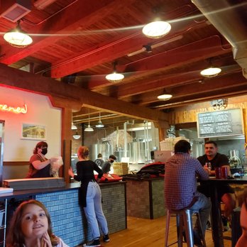 The Wheel Apizza Pub - Back with view of kitchen - Pizza Near Me - Eugene, Oregon