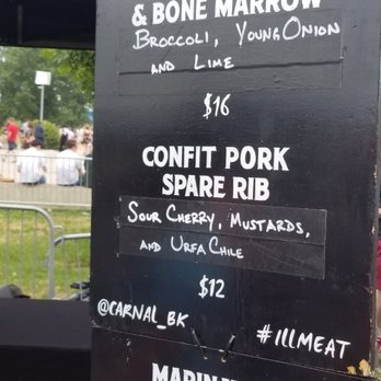 Carnal - The menu - Barbeque Near Me - New York, New York Carnal - The menu - Barbeque Near Me - New York, New York