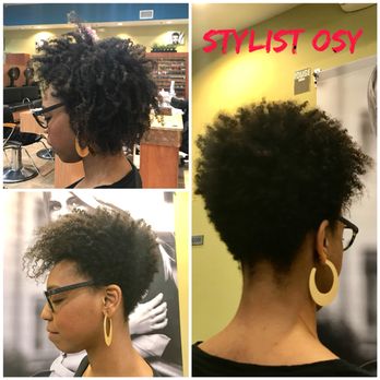 Short Layered Long Deva Curl Cut With Bangs Yelp