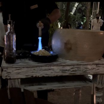 Parole Tulum - Blowtorching fettucini - Italian Near Me - Tulum, ROO