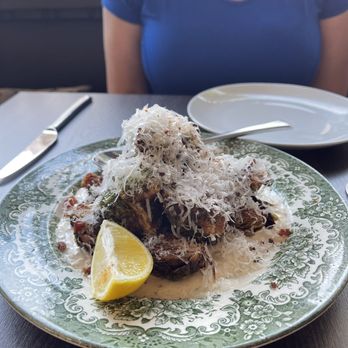 Elizabeth - Grilled Brussel Sprout Caesar - Seafood Near Me - Stratford, Ontario