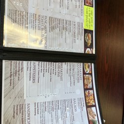 Ana’s Restaurant - Breakfast menu