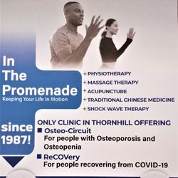 Pro Motion Physiotherapy - Flyer page 1