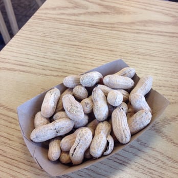 Five Guys - Roasted peanuts always available to keep you until your burger is ready! - Burgers Near Me - Mobile, Alabama