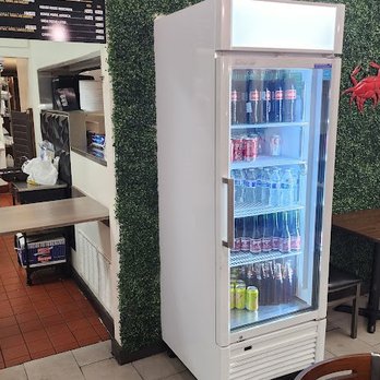 Los Cotijas Taco Shop - Drink fridge. - Mexican Near Me - Tustin, California Los Cotijas Taco Shop - Drink fridge. - Mexican Near Me - Tustin, California
