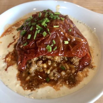 AMBAR Restaurant, Clarendon - Stuffed pepper - Modern European Near Me - Arlington, Virginia