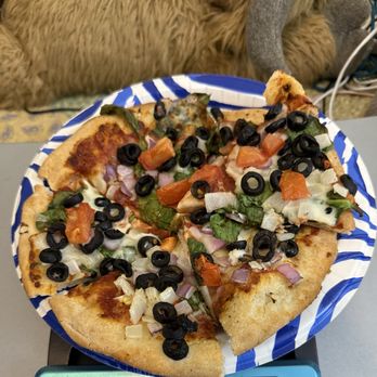 Barro's Pizza - I cannot recommend this pizza enough, especially for those with gluten allergies. I was so happy to have some fluffy crust for once! - Pizza Near Me - Gilbert, Arizona