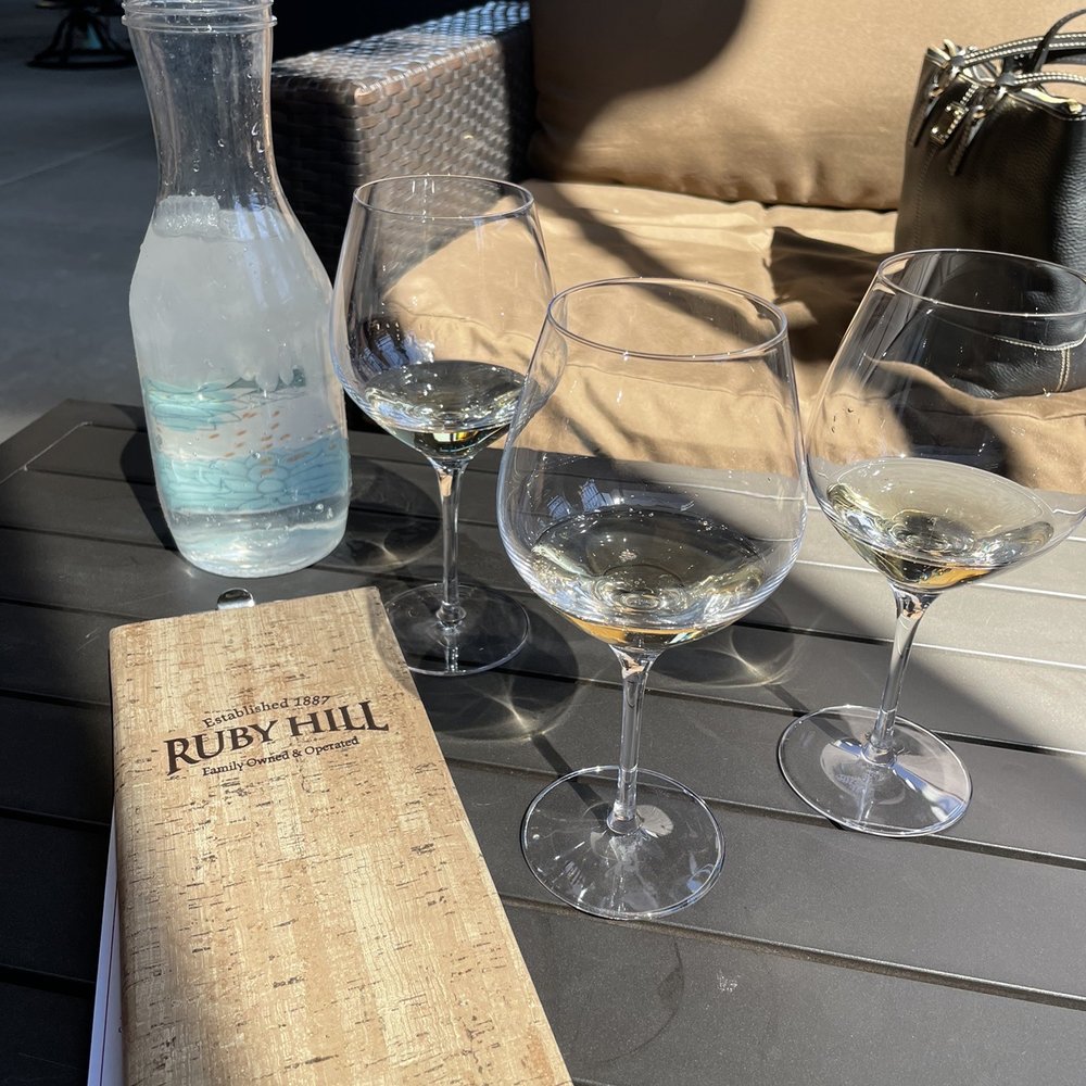 Ruby Hill Winery - Complimentary bubbly - Wineries Near Me - Pleasanton, California