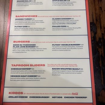 Flyway Brewing - Menu - Pubs Near Me - Memphis, Tennessee