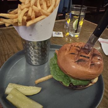 MoonShine Modern Supper Club - burger and fries - Wine Bars Near Me - Millburn, New Jersey MoonShine Modern Supper Club - burger and fries - Wine Bars Near Me - Millburn, New Jersey