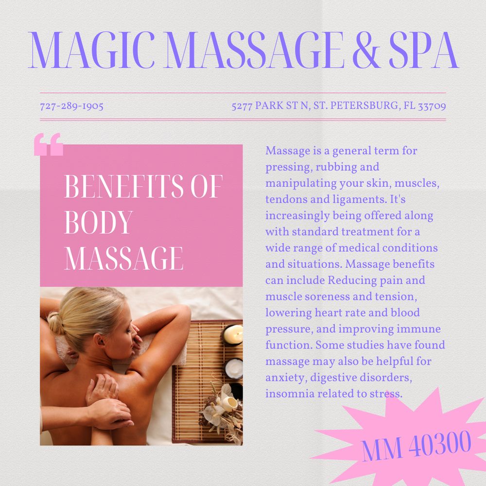 Magic Massage & Spa Logo
