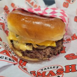Valley Smash Burgers - Wagyu cheeseburger