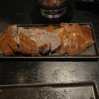 Mott 32 - Sliced up Peking duck meat plate - Chinese Near Me - Las Vegas, Nevada